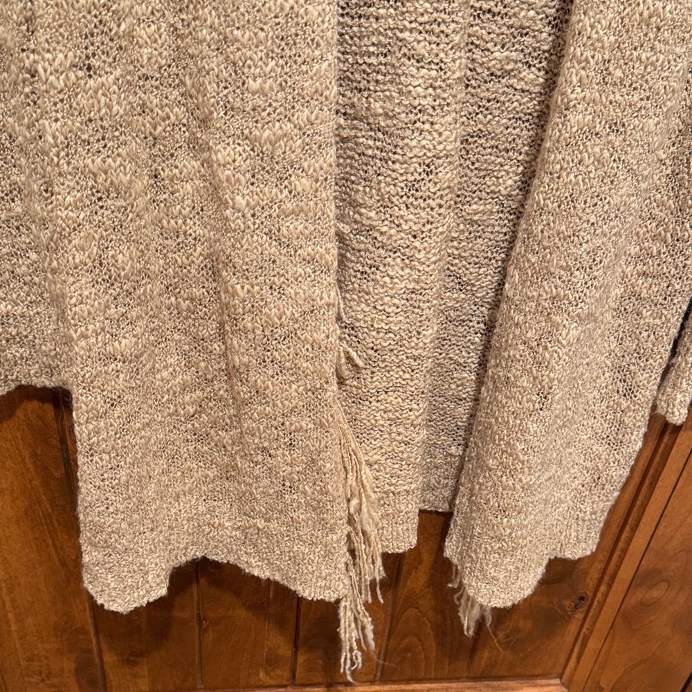 Chico's Tan Open-Front Cardigan - Picture 8 of 8